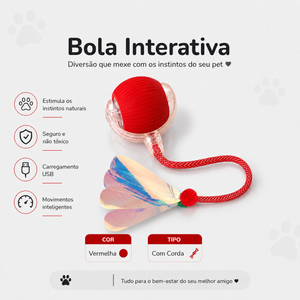 A Bola Interativa que os Pets Não Conseguem Ignorar