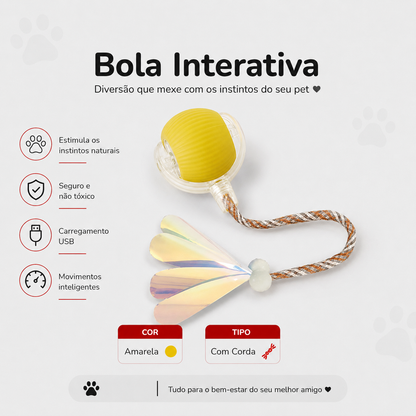 A Bola Interativa que os Pets Não Conseguem Ignorar