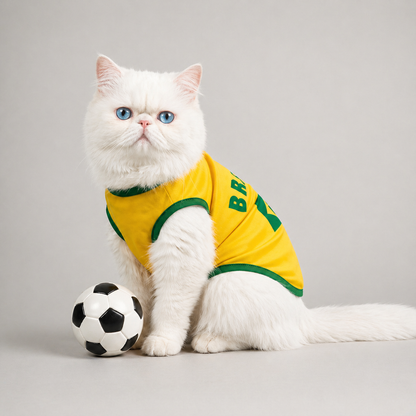 Regata e Camisa PetSafi Brasil para Cachorros e Gatos