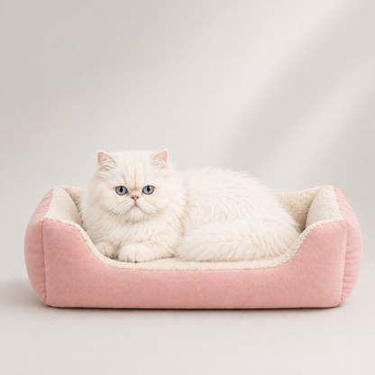Cama Anti-Stress para Gatos e Cães Pequenos | Mais Conforto, Menos Ansiedade e Sono Profundo