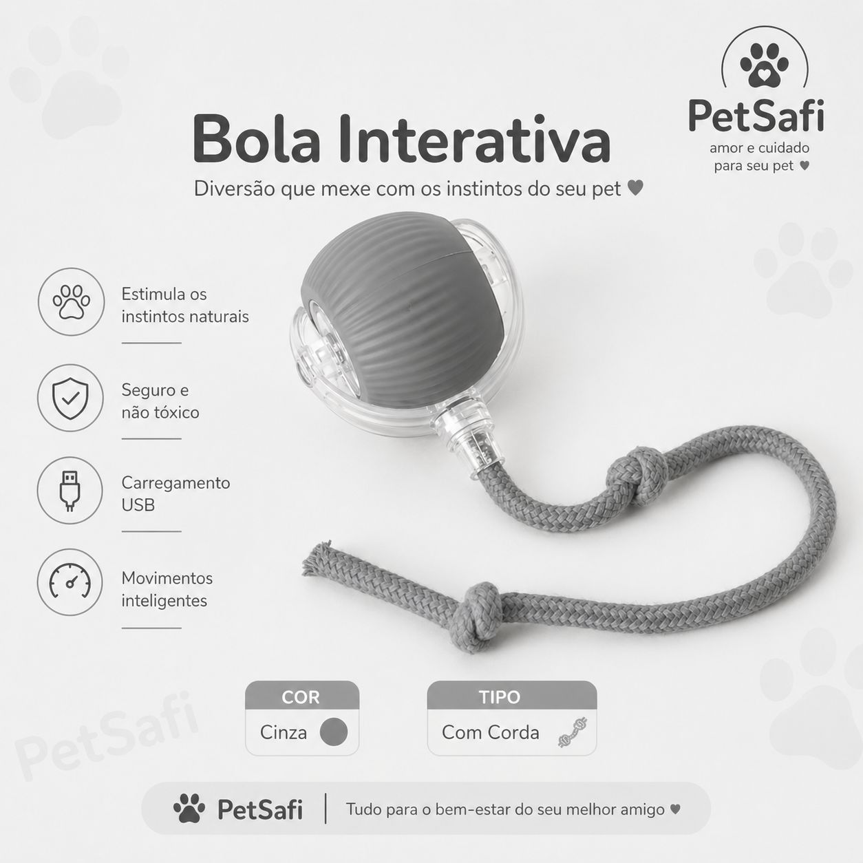A Bola Interativa que os Pets Não Conseguem Ignorar