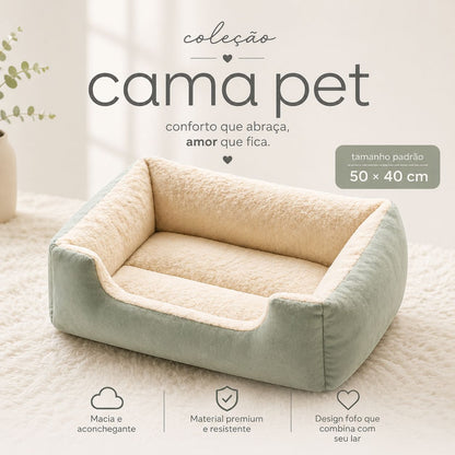 Cama Anti-Stress para Gatos e Cães Pequenos | Mais Conforto, Menos Ansiedade e Sono Profundo