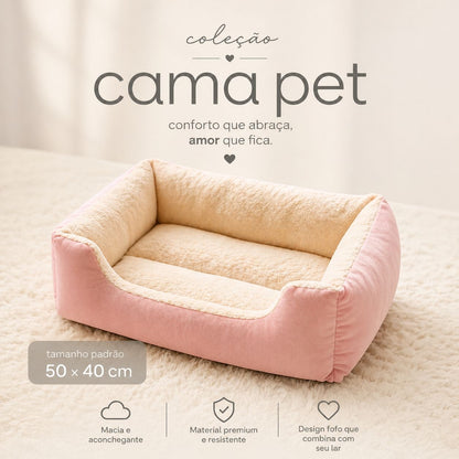Cama Anti-Stress para Gatos e Cães Pequenos | Mais Conforto, Menos Ansiedade e Sono Profundo