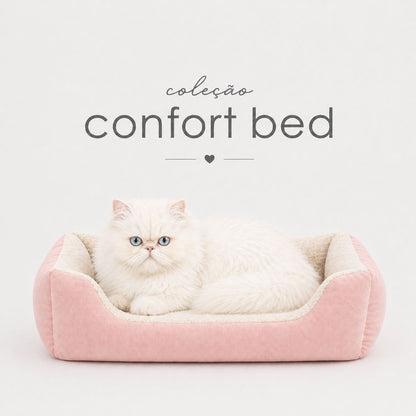 Cama Anti-Stress para Gatos e Cães Pequenos | Mais Conforto, Menos Ansiedade e Sono Profundo