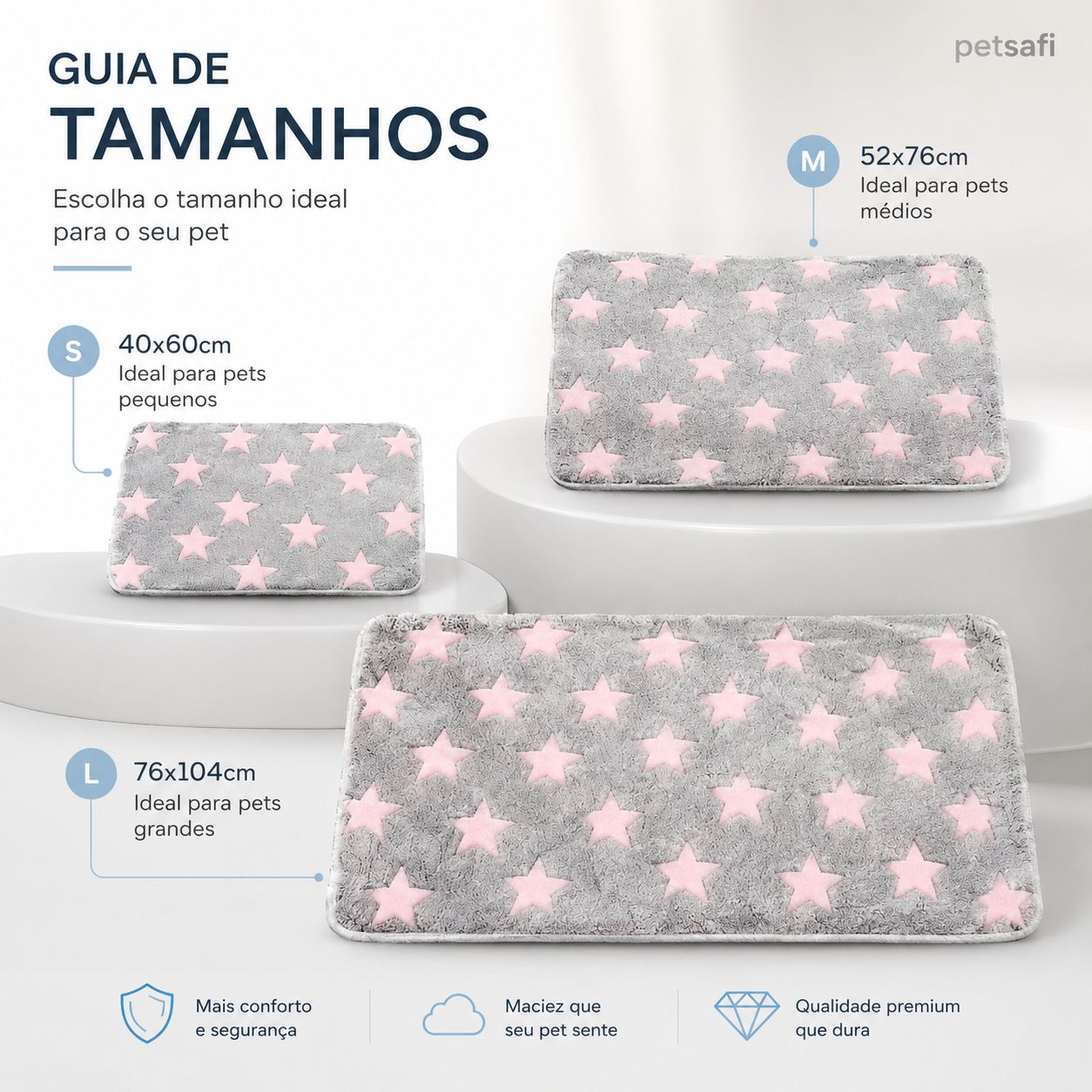 Manta de Pelúcia Premium