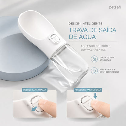 Copo Portátil para Pets com Reservatório de Água