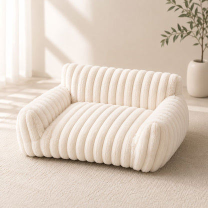 Sofá Fofo para Gatos PetSafi – Cama Luxo em Veludo Premium