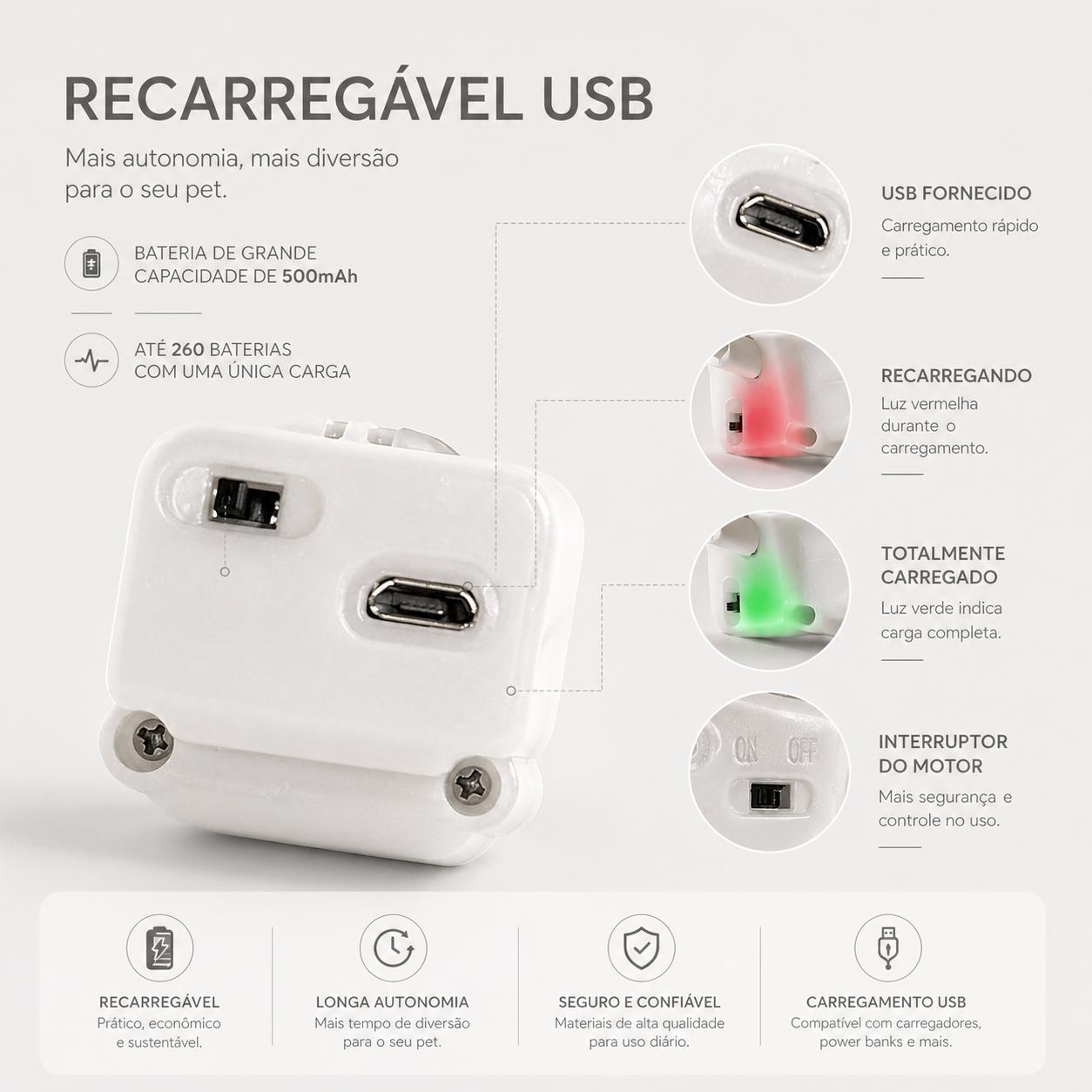 Brinquedo Interativo para Gatos com Movimento e Som