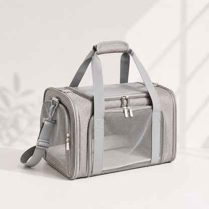 Bolsa Mala De Viagem Para Pet Transporte Aéreo Cães e Gatos Premium