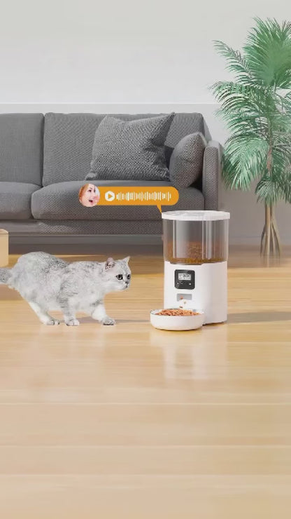 Comedouro Automático Inteligente PetSafi 4L com Controle via App